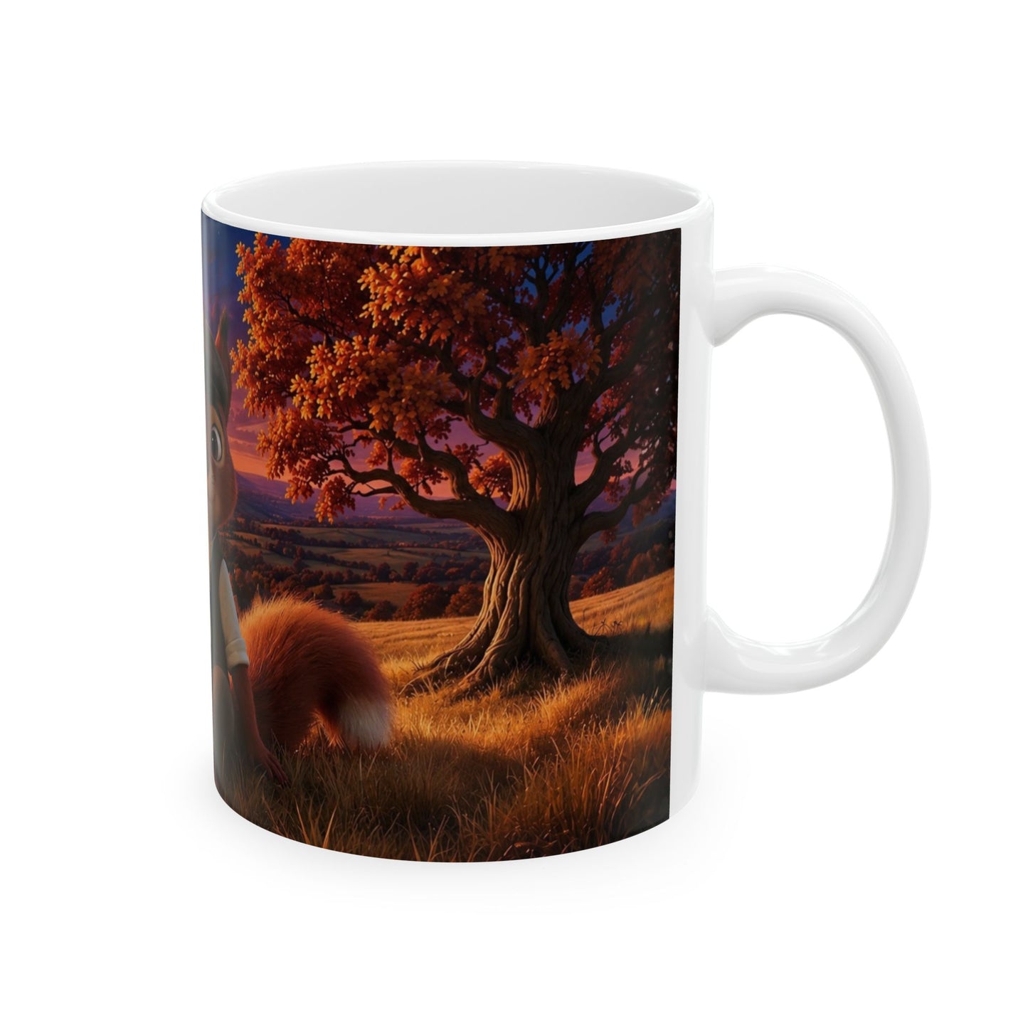 Henry Brackenfield Ceramic Mug - Autumn on Henry's Hill, 11 oz