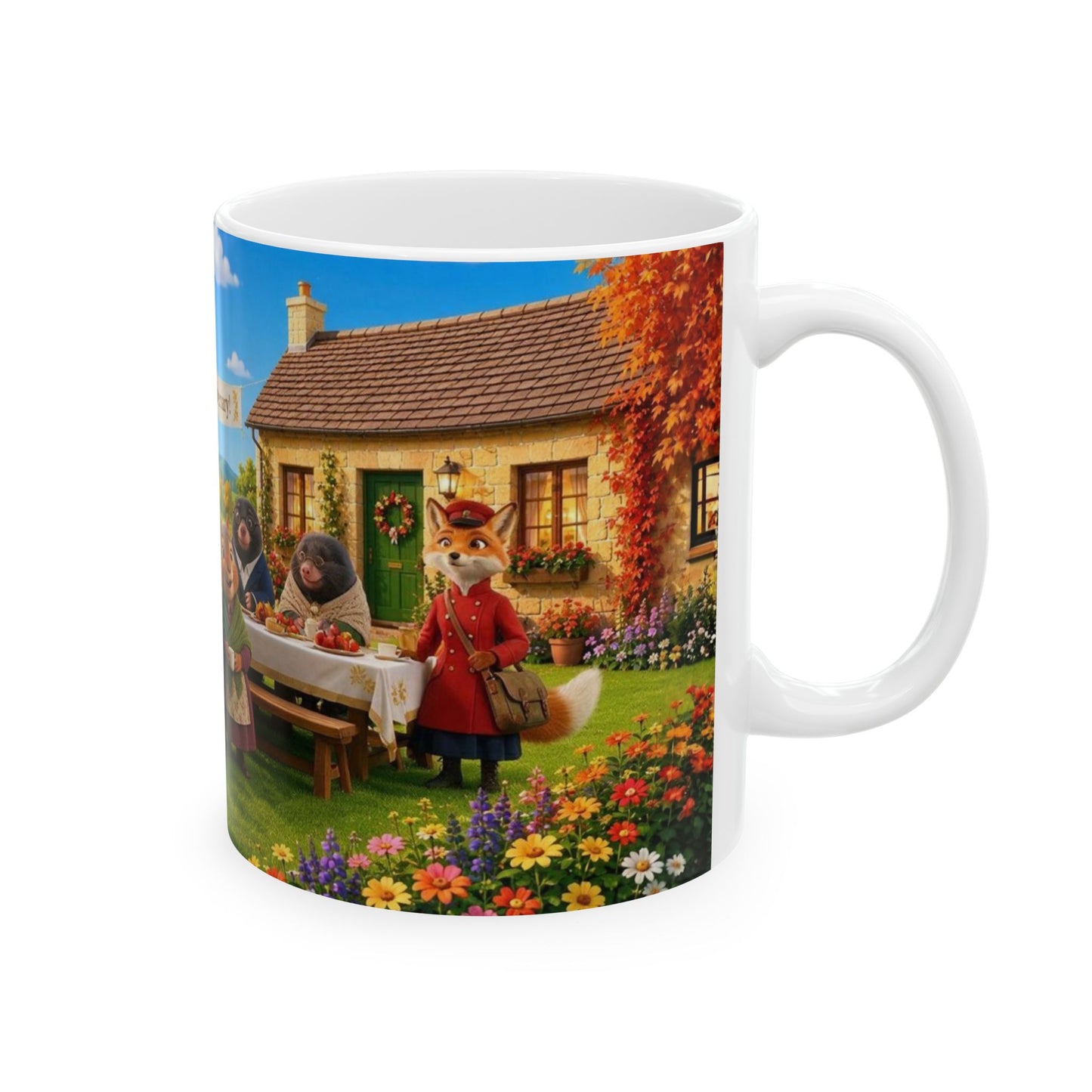 Henry Brackenfield Ceramic Mug - Golden Anniversary, 11 oz