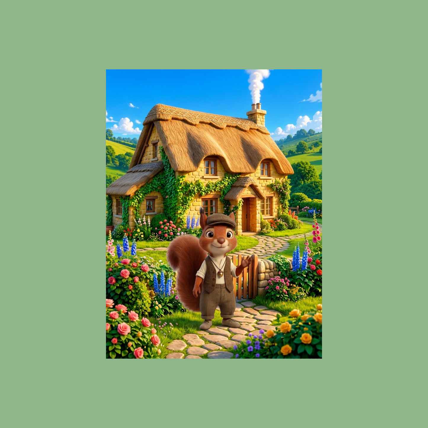 Henry Brackenfield - Poster №6: By the Cottage