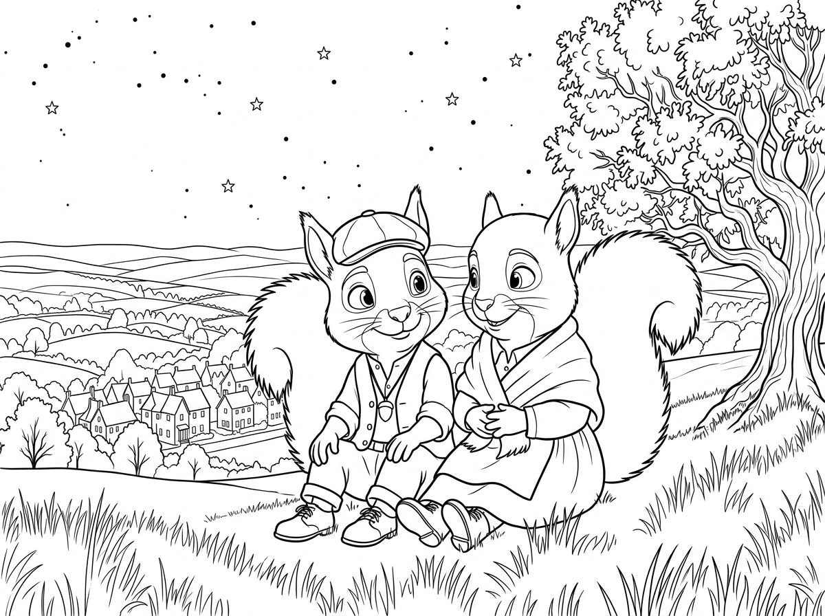 Henry Brackenfield Coloring Book, Season One - 45 Printable Pages