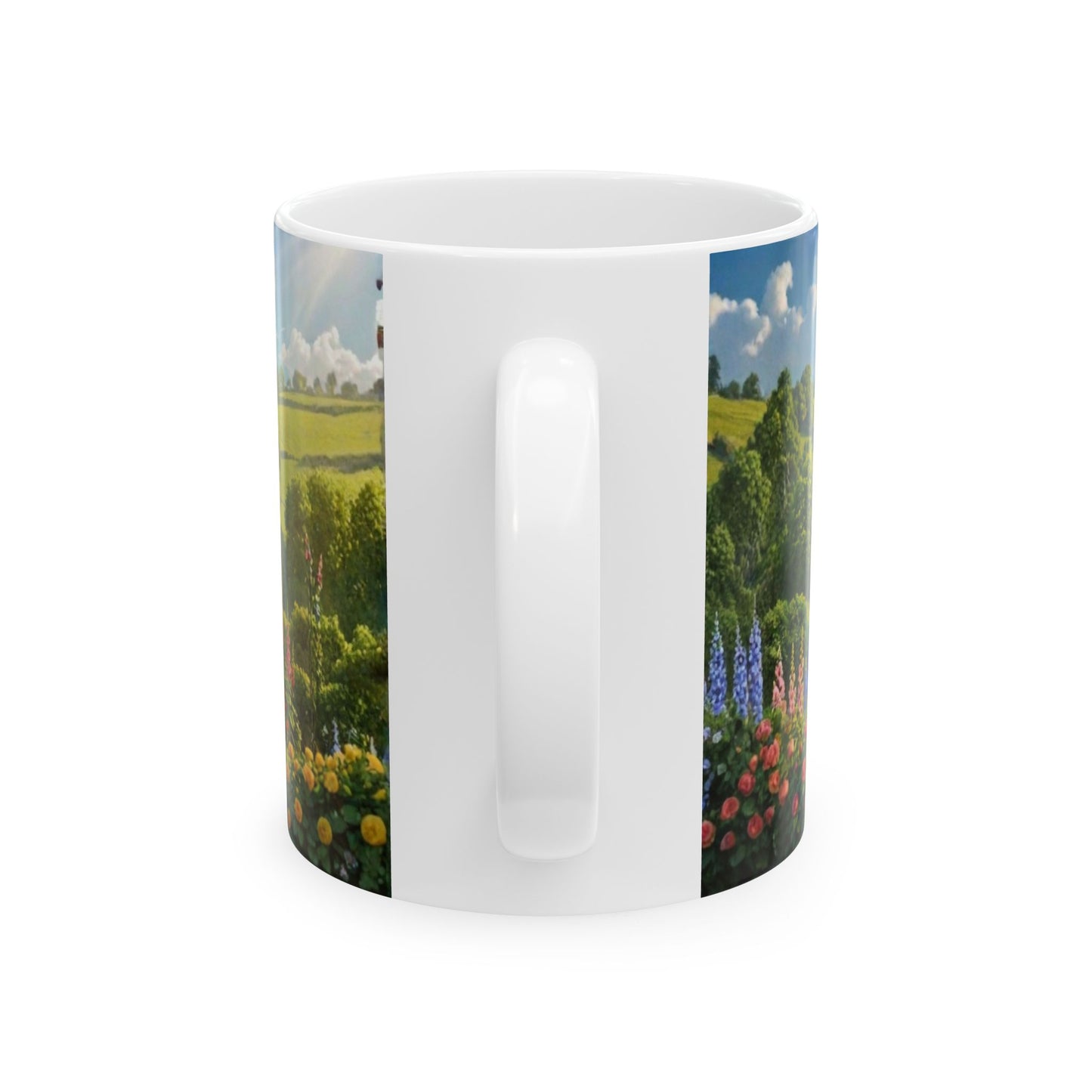 Henry Brackenfield Ceramic Mug - Helping with the Herbs, 11 oz