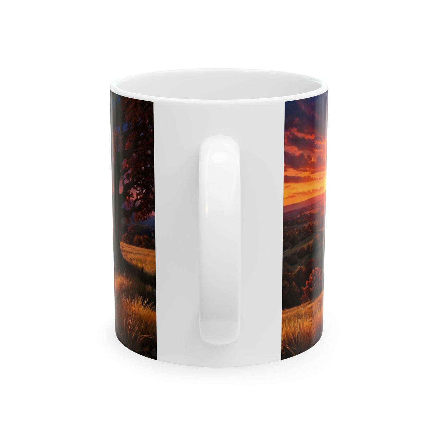 Henry Brackenfield Ceramic Mug - Autumn on Henry's Hill, 11 oz