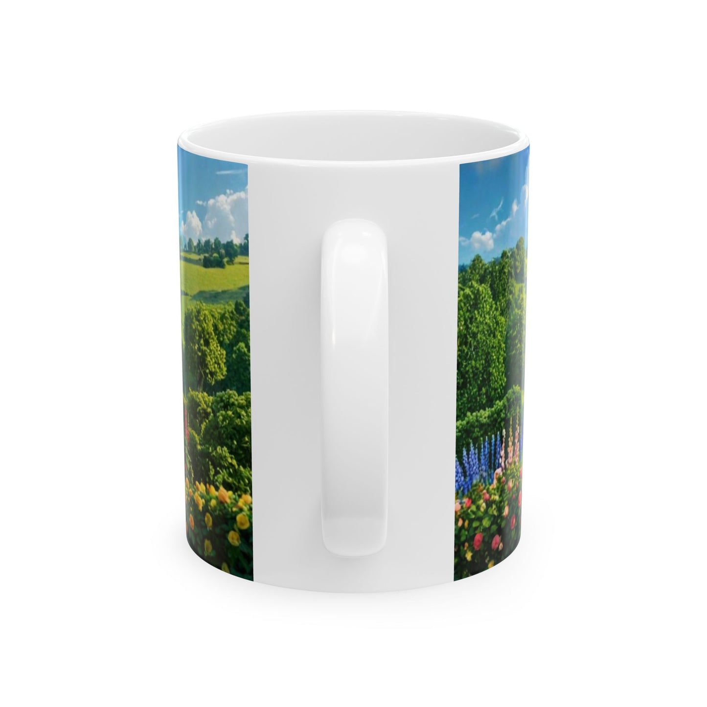 Henry Brackenfield Ceramic Mug - Off to the Well, 11 oz