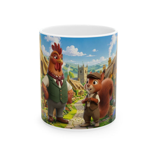 Henry Brackenfield Ceramic Mug - Meeting Cedric, 11 oz
