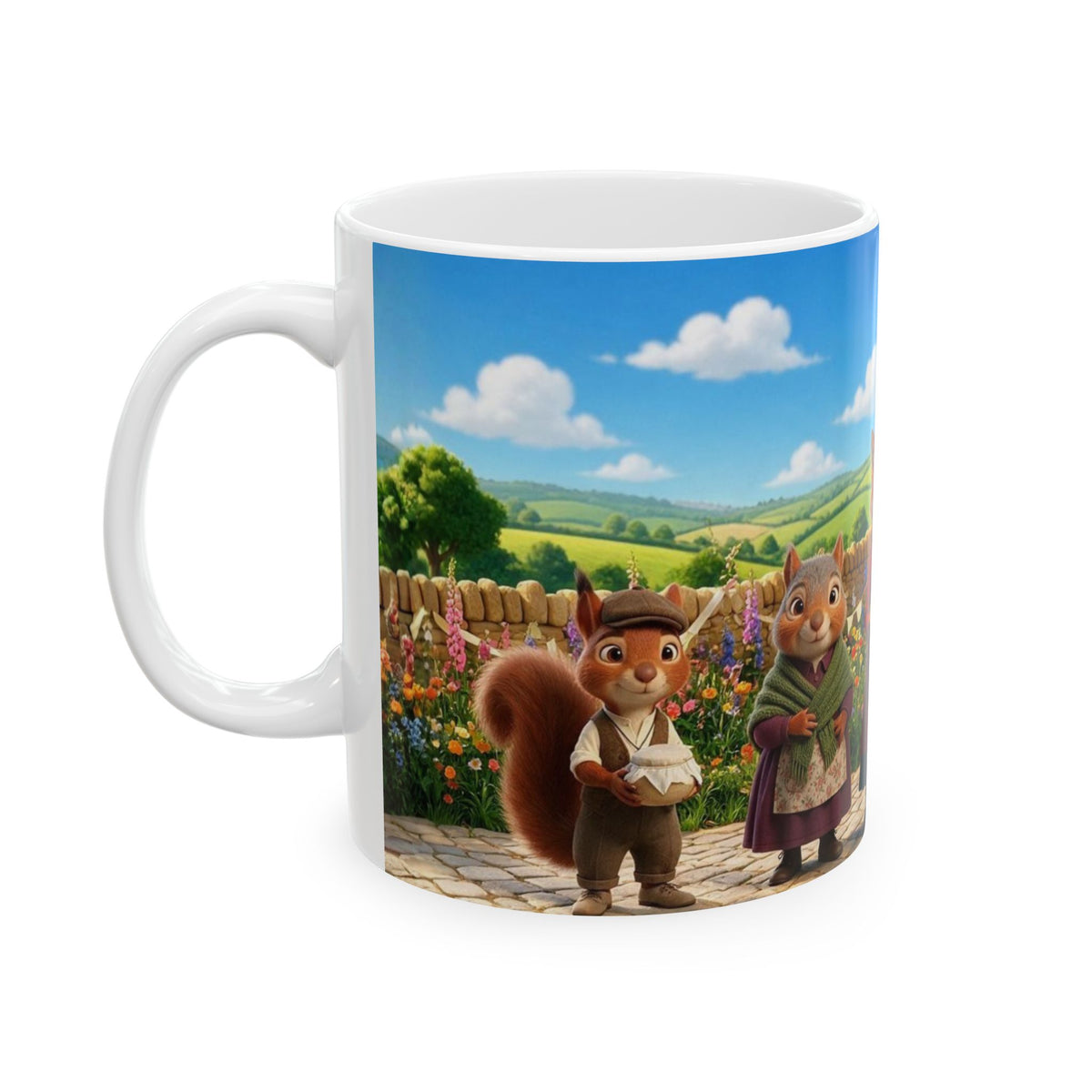 Henry Brackenfield Ceramic Mug - Christening Day at the Wilsons, 11 oz