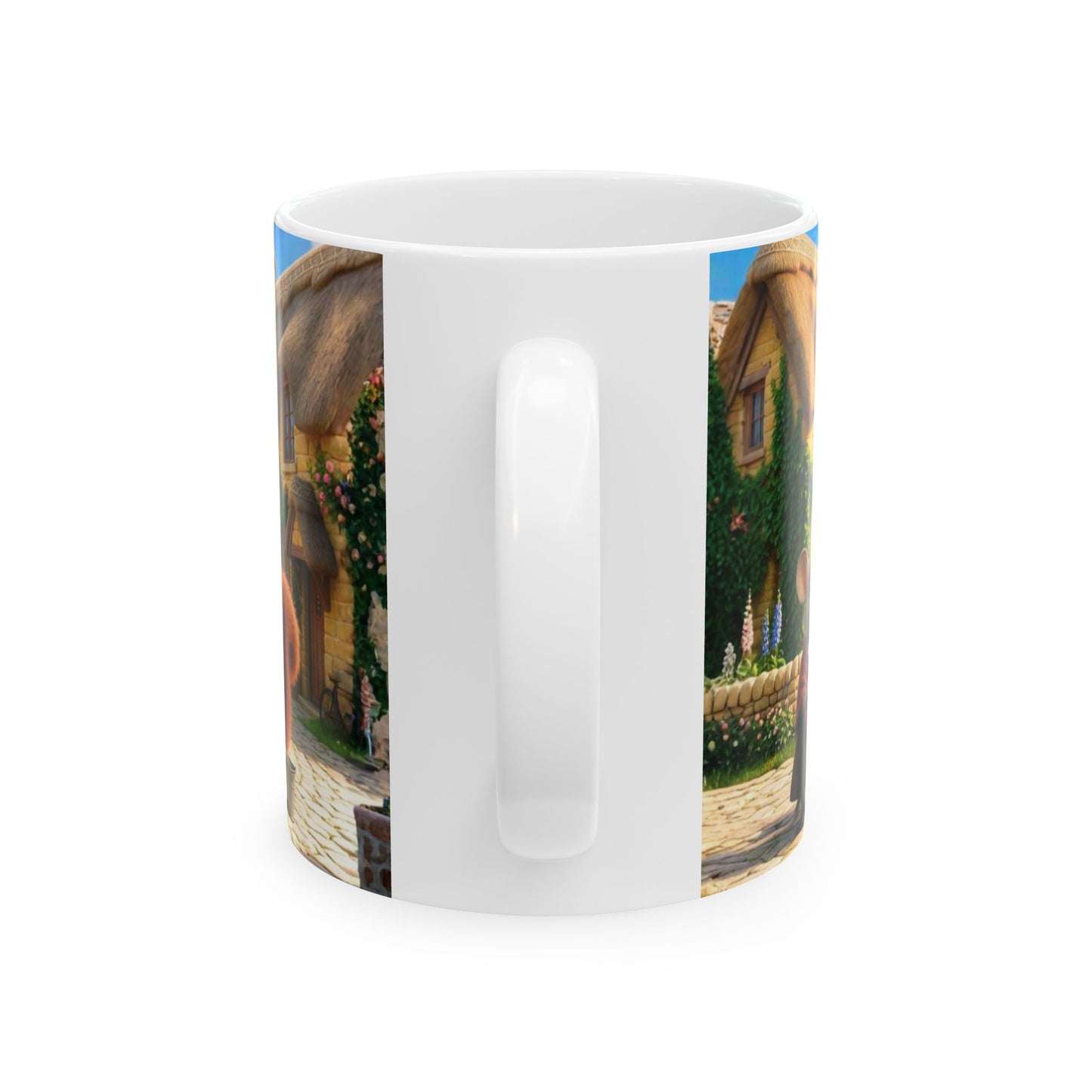 Henry Brackenfield Ceramic Mug - Song at the Well, 11 oz