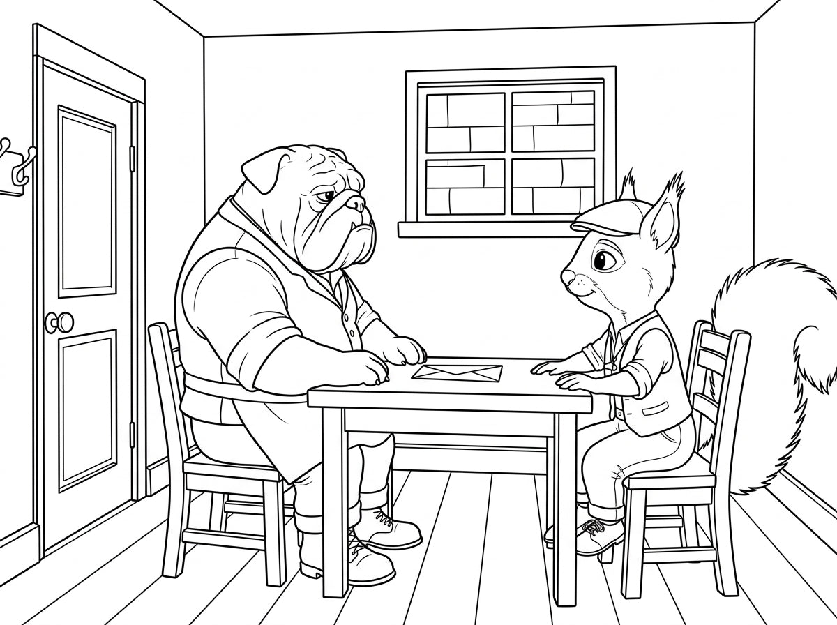 Henry Brackenfield Coloring Book, Season One - 45 Printable Pages