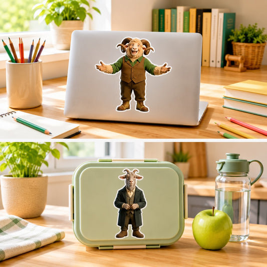 Henry Brackenfield Sticker Sheet No. 6 · 4 Stickers