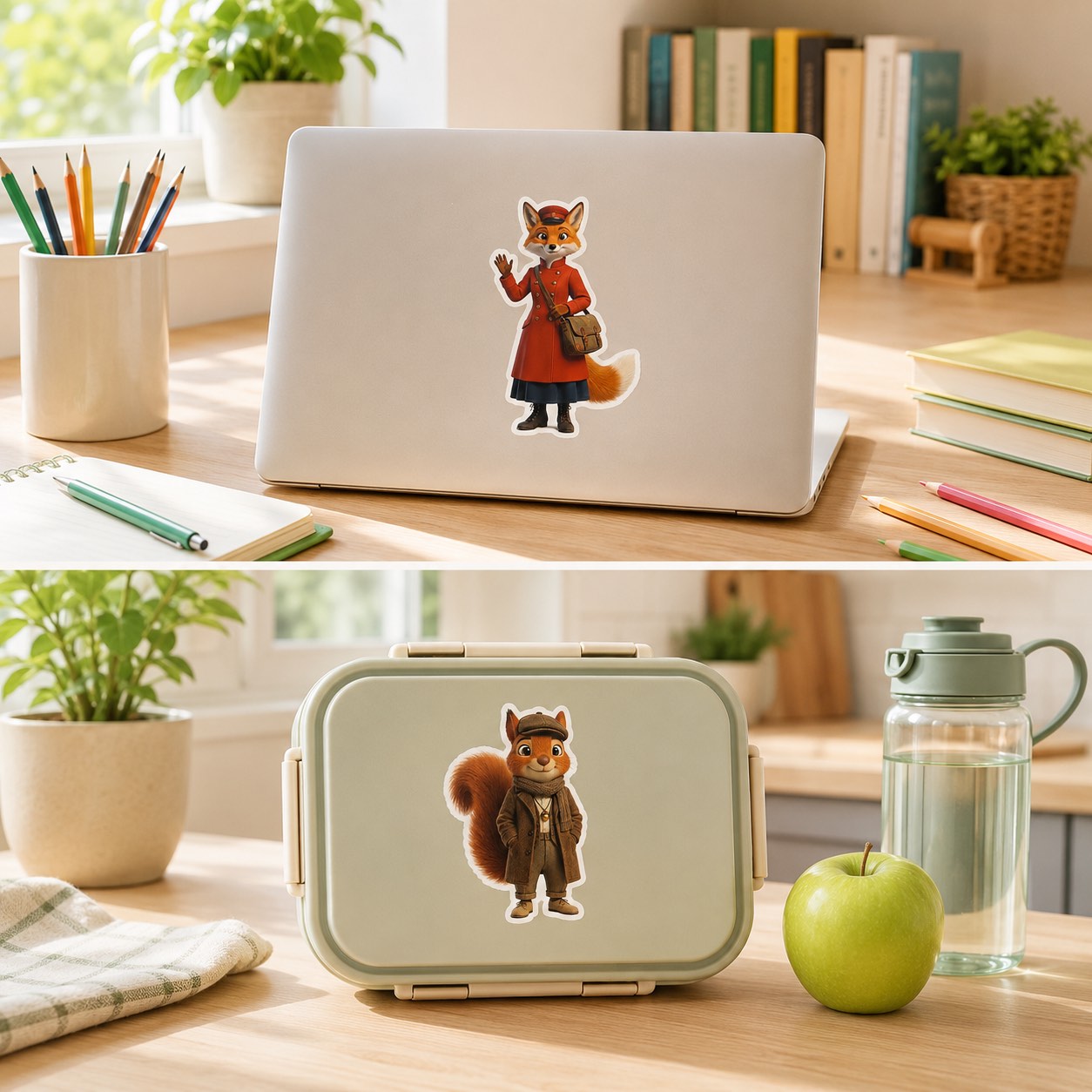 Henry Brackenfield Sticker Sheet No. 1 · 4 Stickers