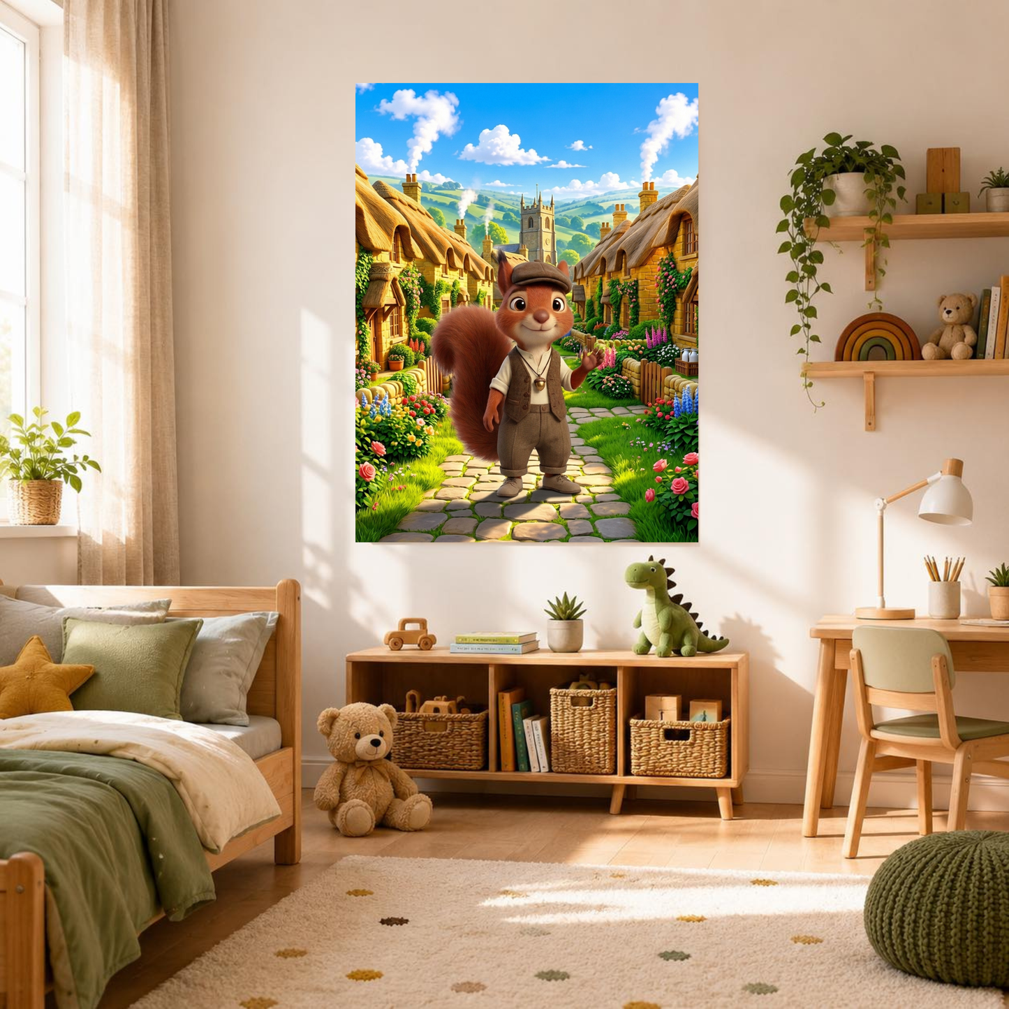 Henry Brackenfield - Poster №2: Village Path