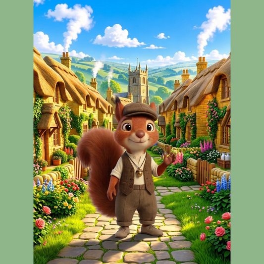 Henry Brackenfield - Poster №2: Village Path