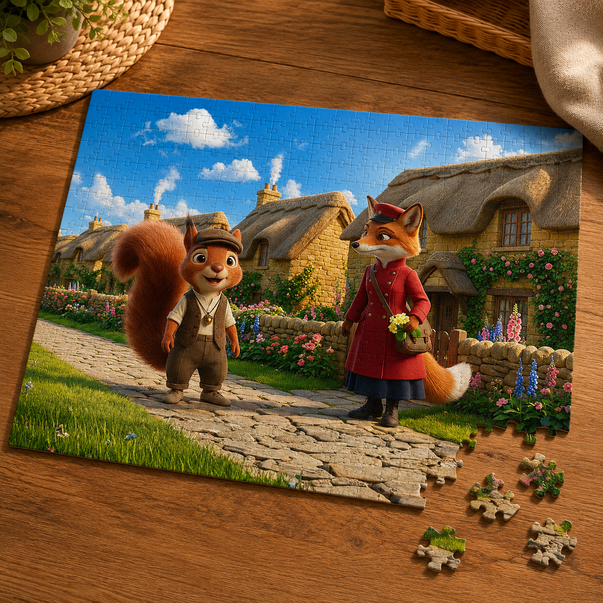 Henry Brackenfield - Puzzle №3: Henry meets Mrs. Foxley - 110 Pieces