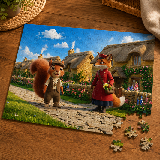 Henry Brackenfield - Puzzle №3: Henry meets Mrs. Foxley - 110 Pieces