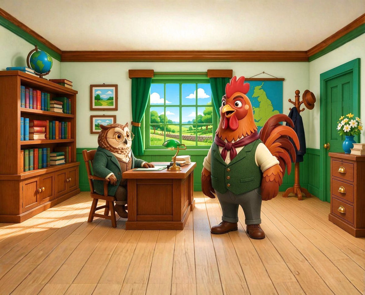 Henry Brackenfield - Puzzle №6: Cedric in the Head’s Office - 110 Pieces