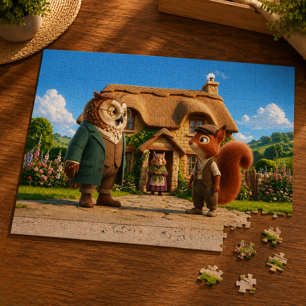 Henry Brackenfield - Puzzle №8: A Talk with the Headmaster - 110 Pieces