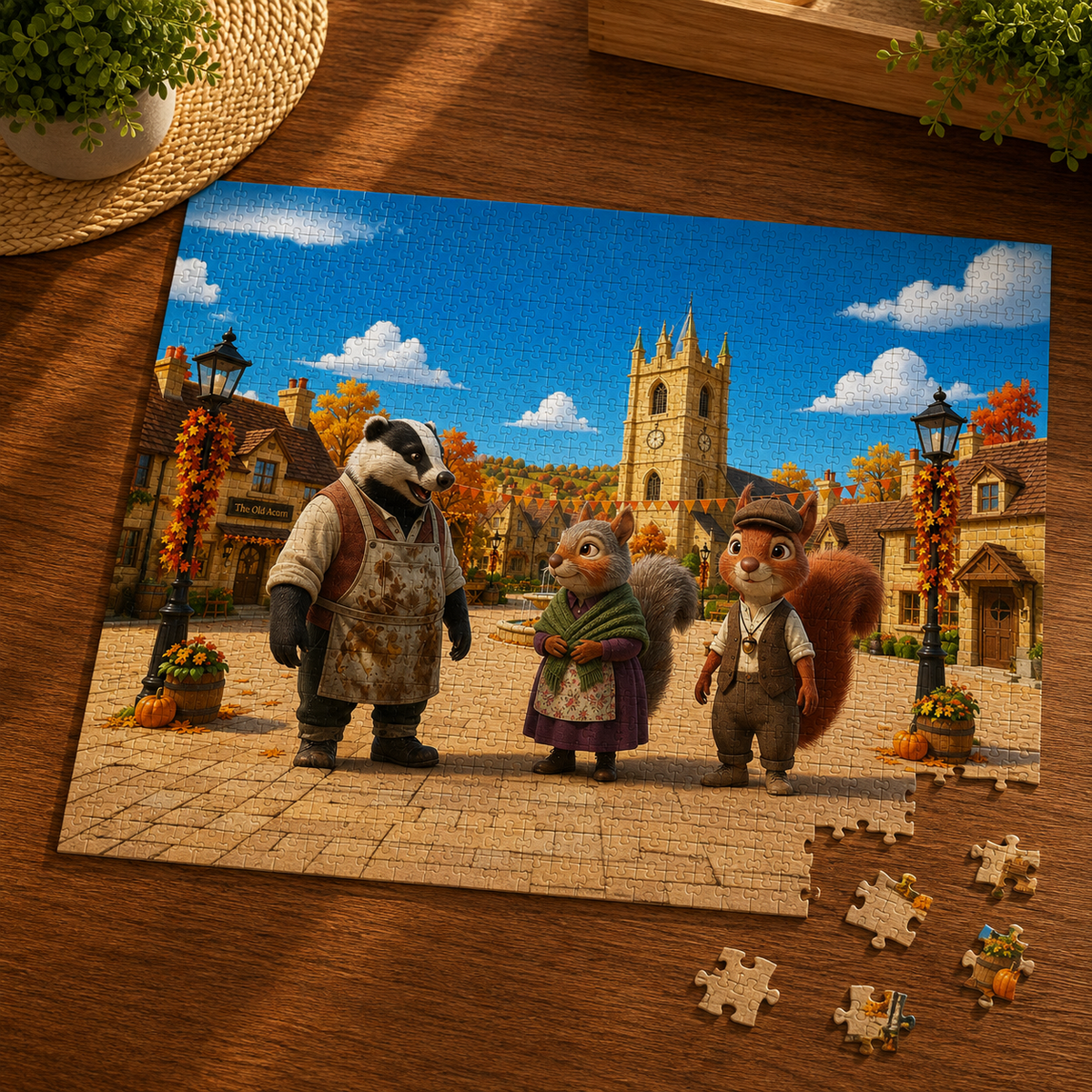 Henry Brackenfield - Puzzle №9: Henry with Mr. Brock - 110 Pieces