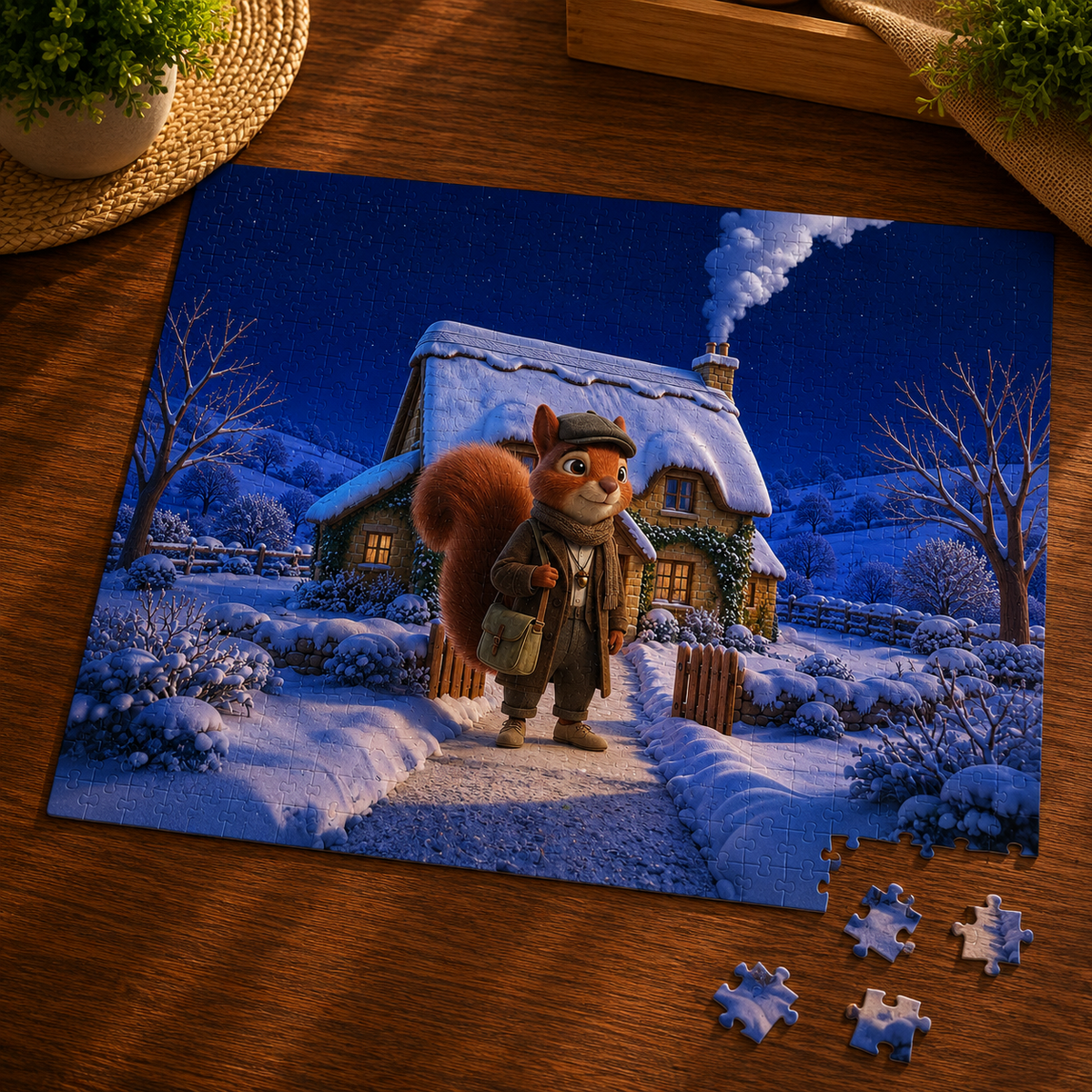 Henry Brackenfield - Puzzle №11: A Winter Evening - 110 Pieces