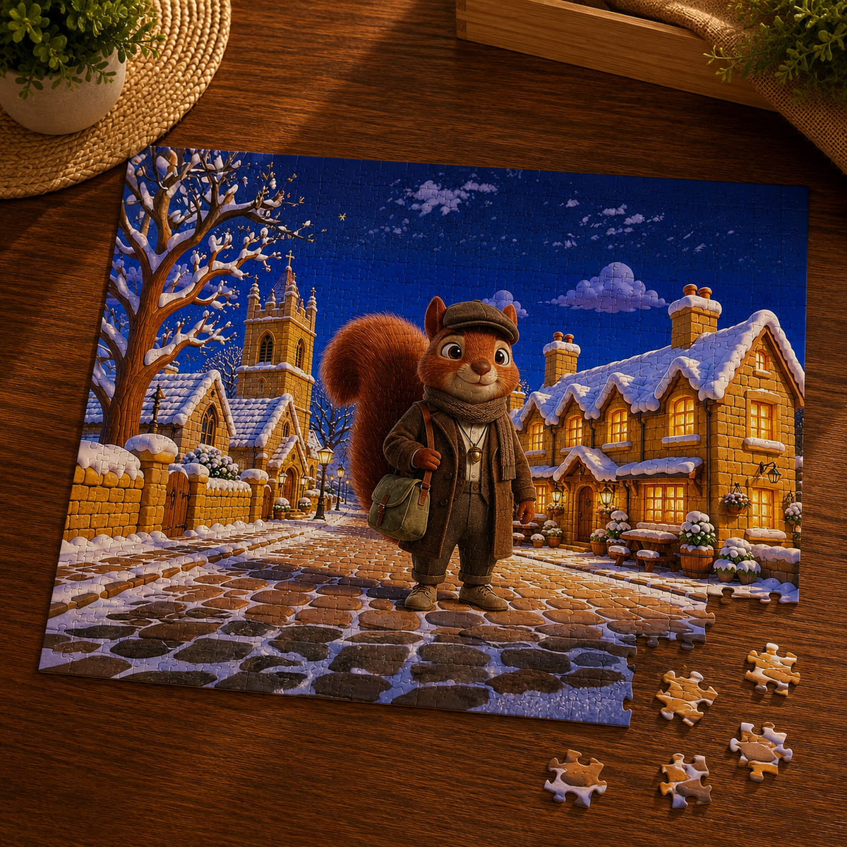 Henry Brackenfield - Puzzle №12: Christmas Spirit - 110 Pieces