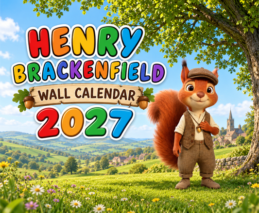 Henry Brackenfield - 2027 Wall Calendar, 14 × 11.5 in