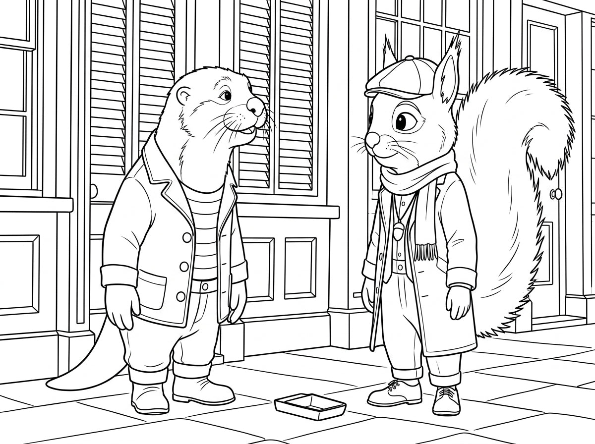 Henry Brackenfield Coloring Book, Season One - 45 Printable Pages