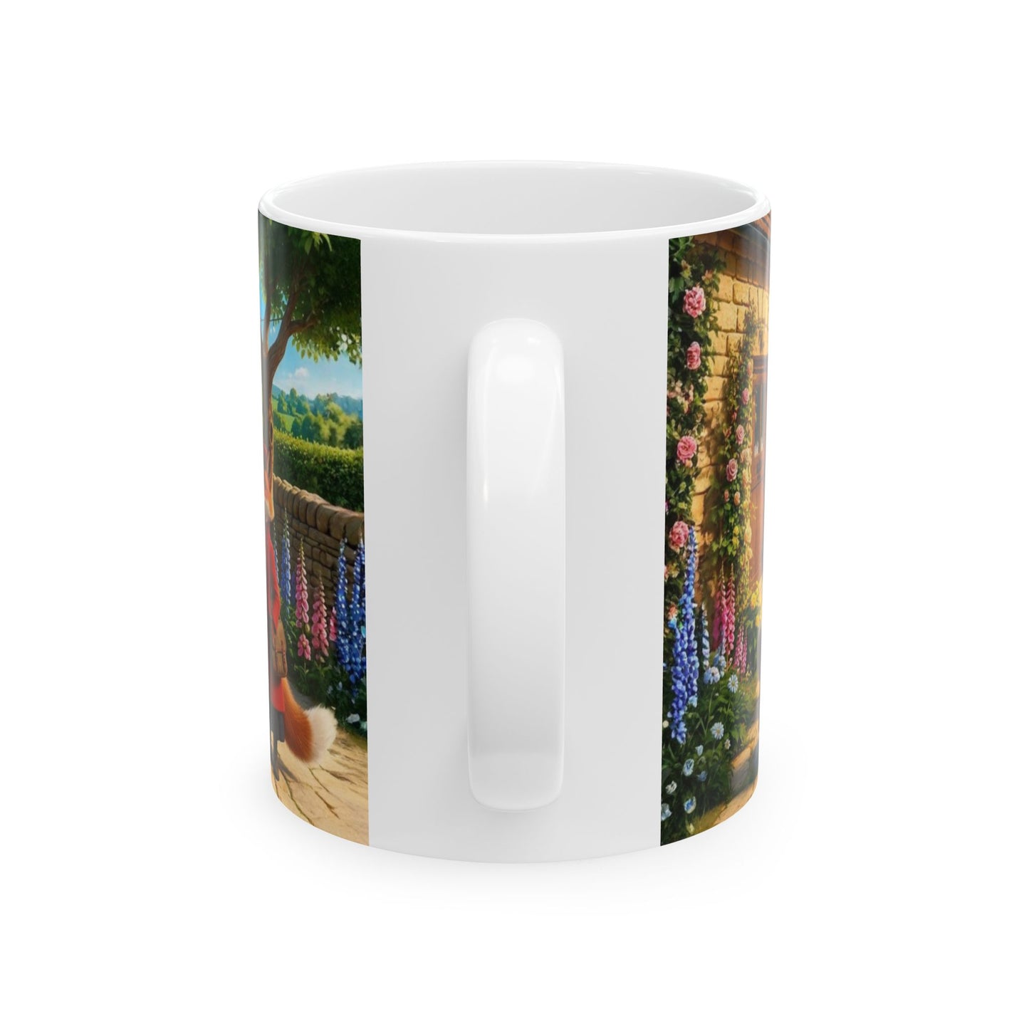 Henry Brackenfield Ceramic Mug - Tea at Mrs Plumtree's, 11 oz