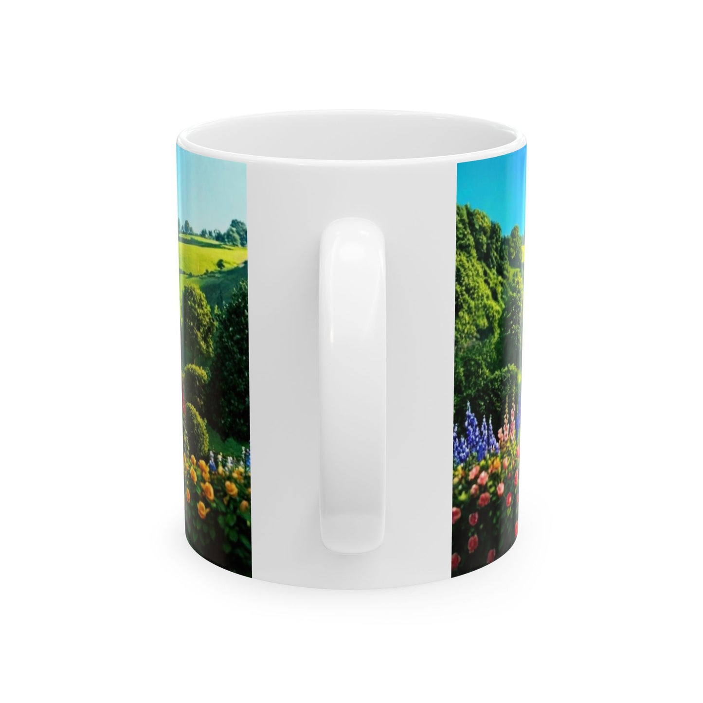 Henry Brackenfield Ceramic Mug - Home from the Well, 11 oz