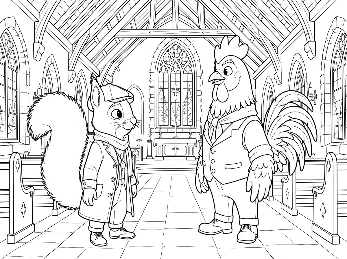 Henry Brackenfield Coloring Book, Season One - 45 Printable Pages