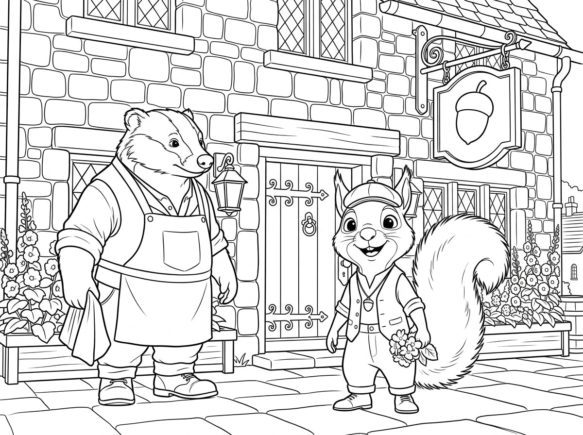 Henry Brackenfield Coloring Book, Season One - 45 Printable Pages