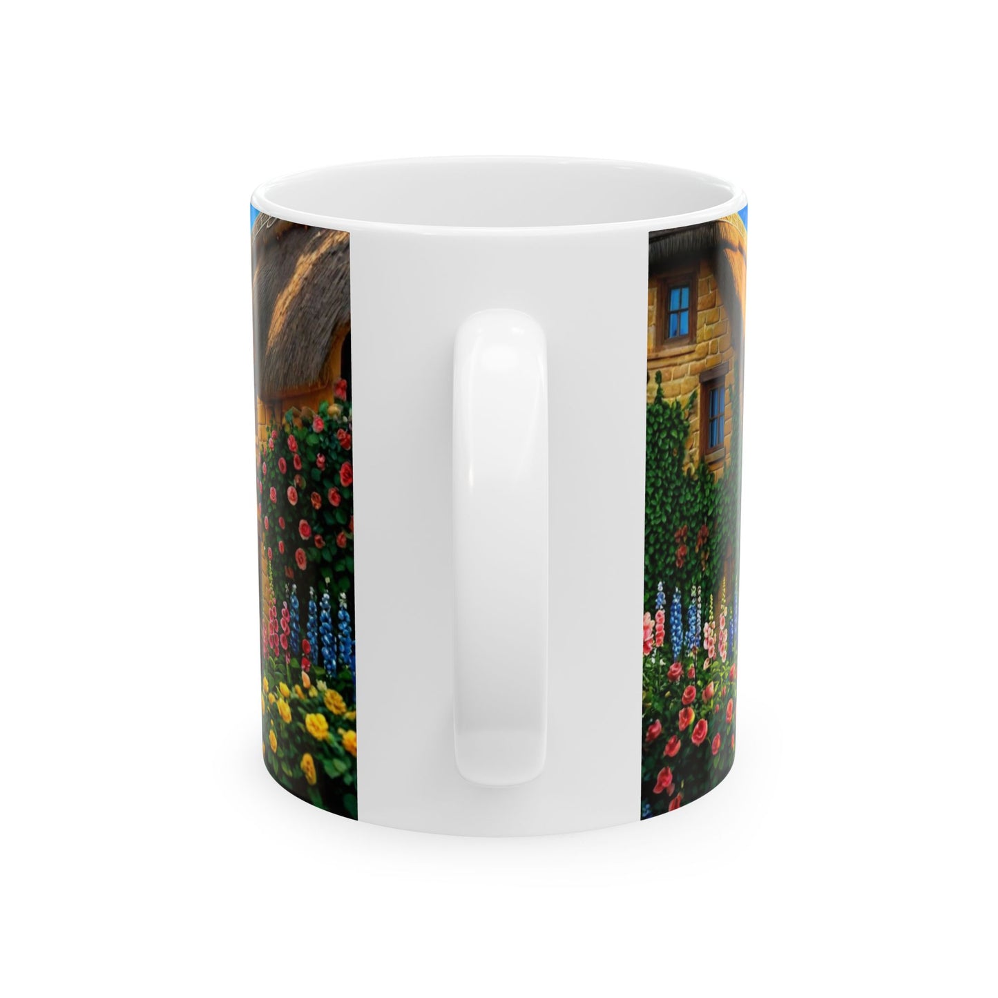 Henry Brackenfield Ceramic Mug - Mrs Foxley's Birthday Bouquet, 11 oz