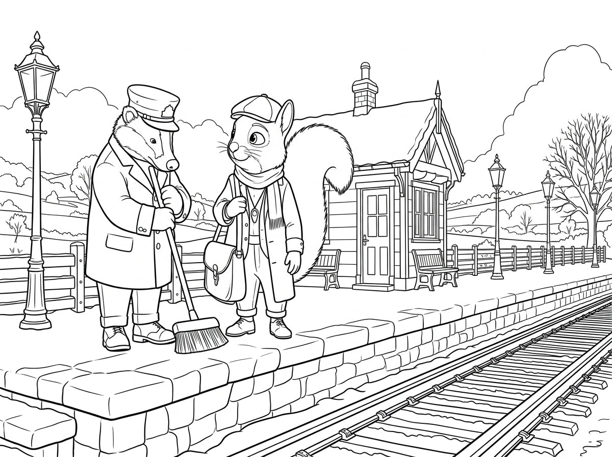 Henry Brackenfield Coloring Book, Season One - 45 Printable Pages